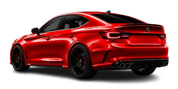 Auto rojo financiamiento iUsed